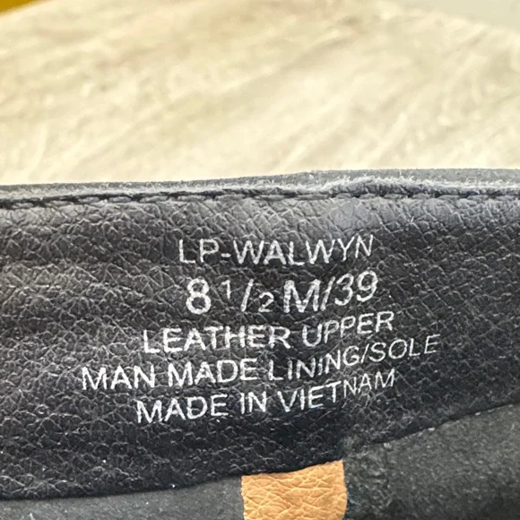 Lucky Brand 🍀 Black Heeled Boots, Sz 8.5 - Picture 6 of 10